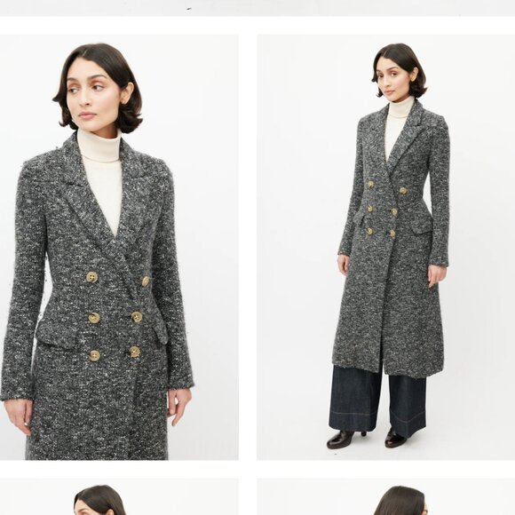 Isabel Marant Étoile Overton boucle Long Longline coat 36 - Picture 4 of 12